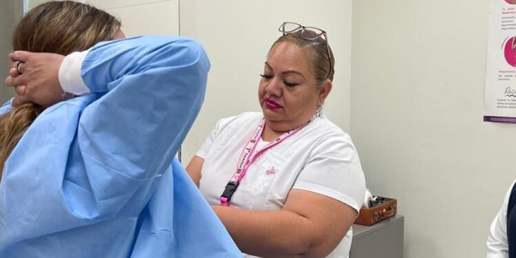 Realiza SST Campaña Intensiva de Prevención de Cáncer de Mama